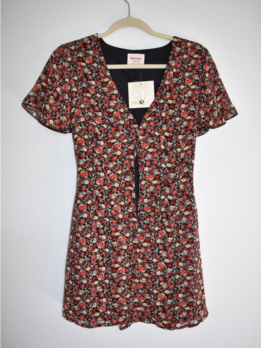 NWT Showpo “Maximum Potential” floral mini dress